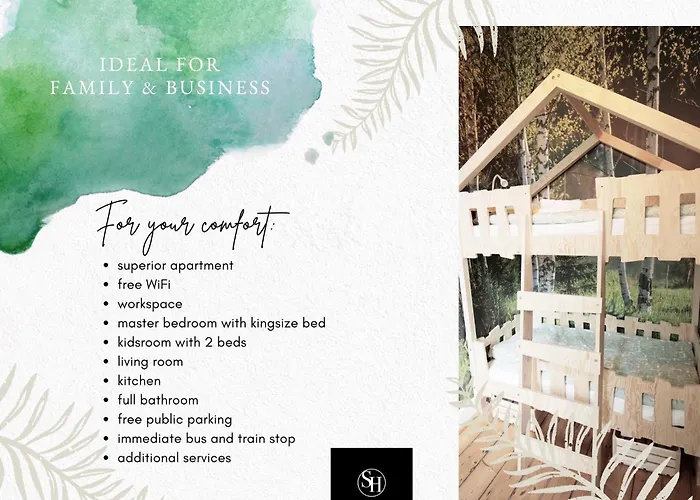 Apartment Secret Hideaways Wood Mit Kinderzimmer Messe L L Flughafen L Hbf